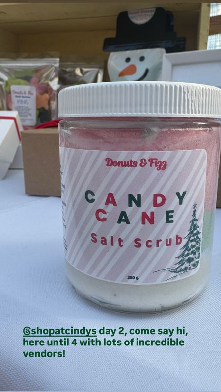 CANDY CANE SALT SCRUB