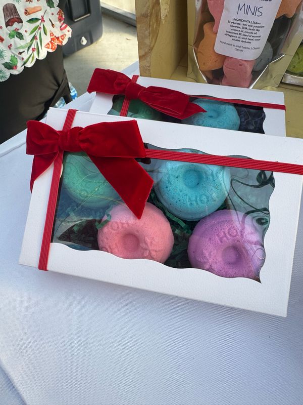 Mini Donut Bath Bomb Gift Pack