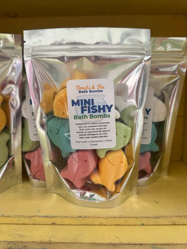 Mini fishy Bath Bombs