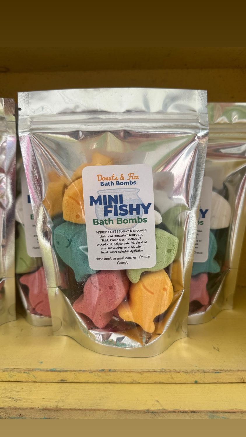 Mini fishy Bath Bombs