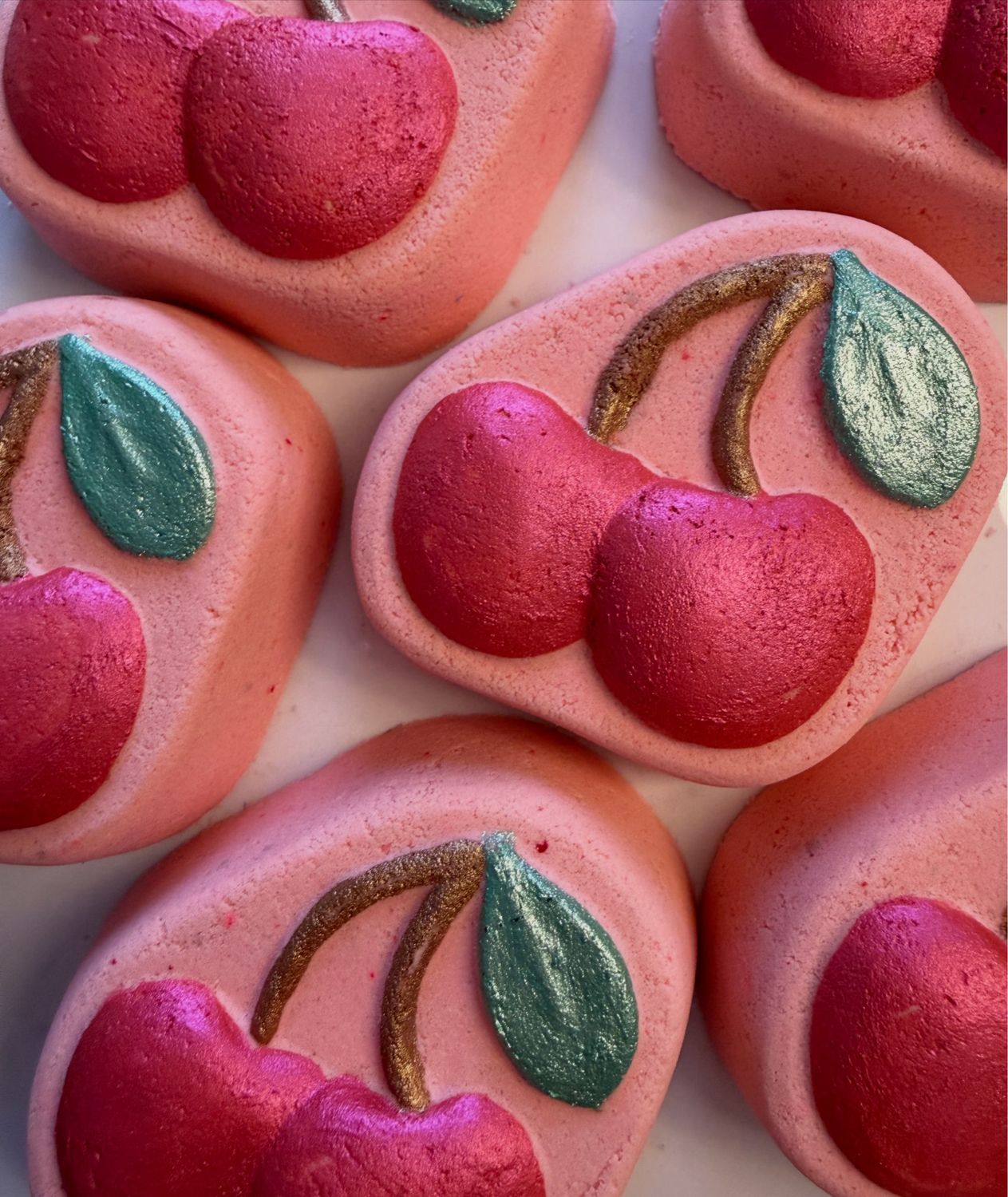Cherry Bath Bombs