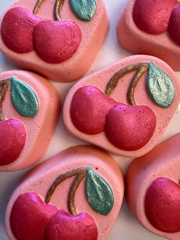 Cherry Bath Bombs