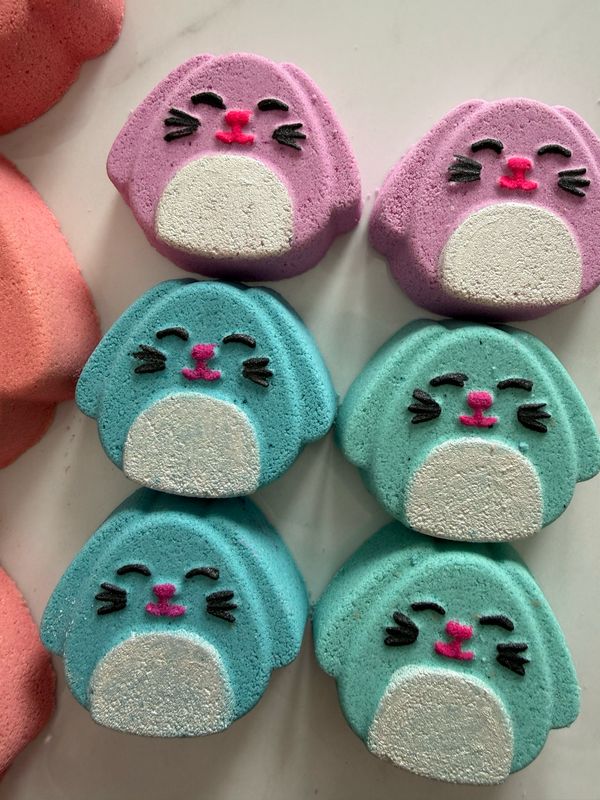 Mini BUNNY Squishmallow Bath bombs