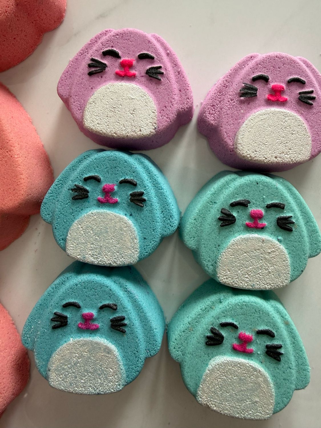 Mini BUNNY Squishmallow Bath bombs