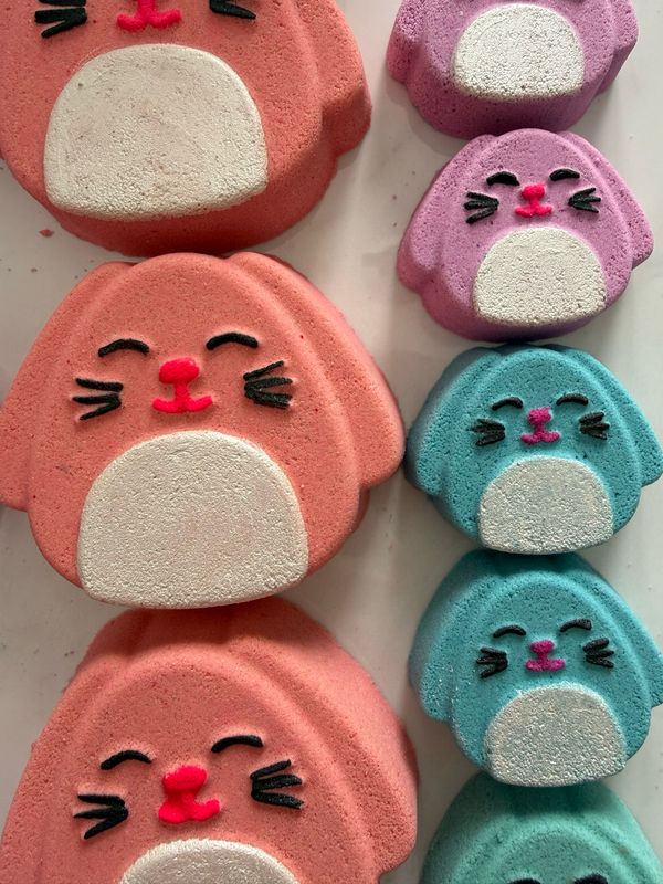 Mini BUNNY Squishmallow Bath bombs