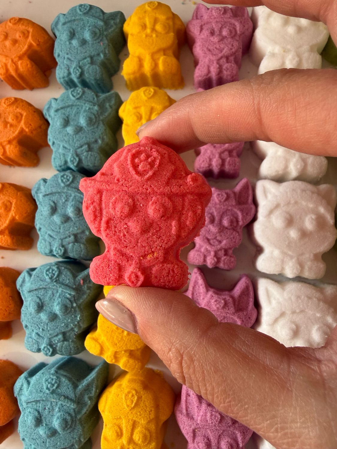 BAG OF MINI PUP PATROL FOAMING BATH BOMBS