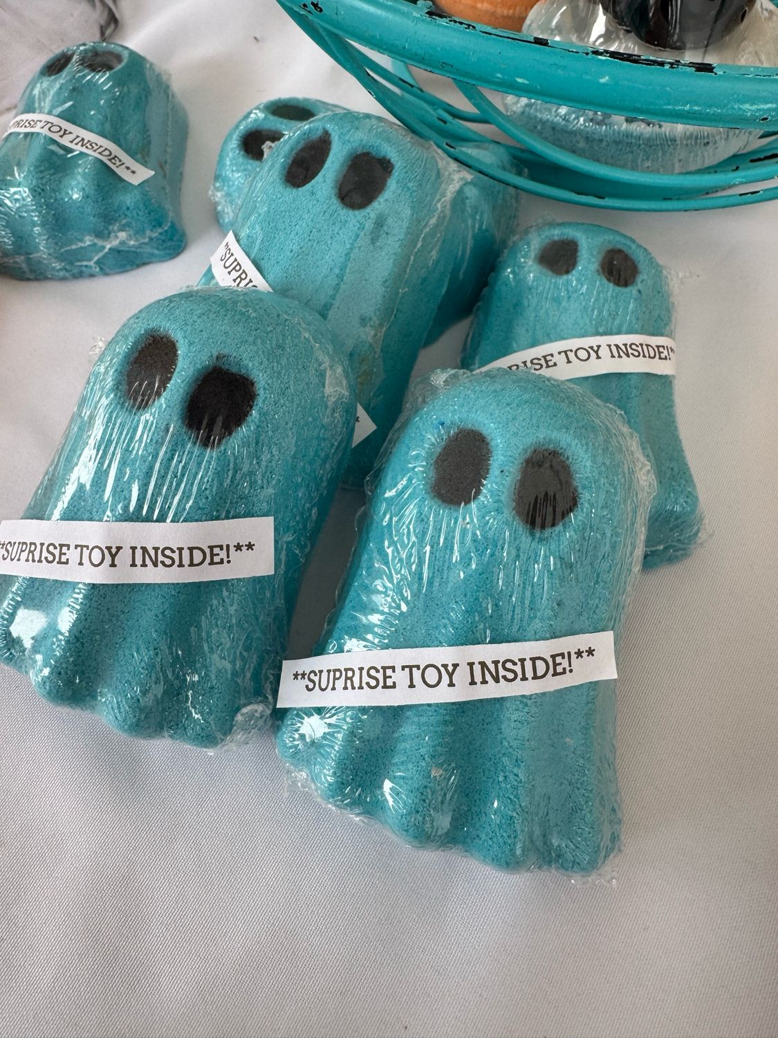 Blue Ghosts With Surprise Toys