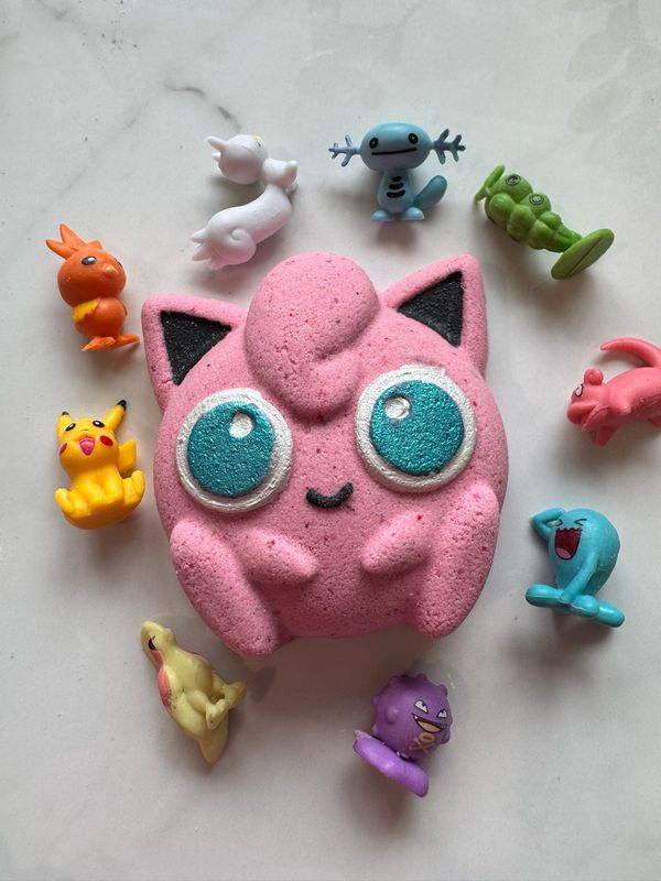 Jigglypuff Bath Bomb W/ Surprise Toy Inside