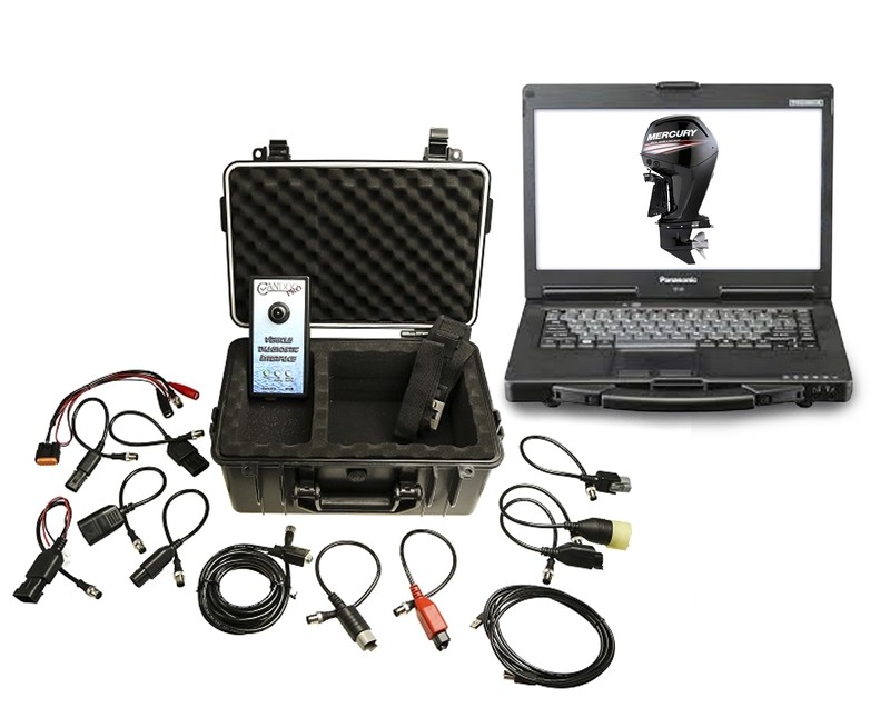 Marine Diagnostic Toughbook Dealer Tool Mercury, Evinrude, Johnson, Suzuki, Honda and Yamaha