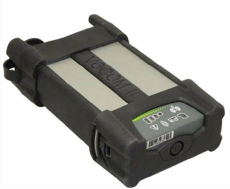 Volvo VOCOM II 88894000 Adapter with Datalink 88890313 USB Cable, 88894001 OBD Cable and 88890315 Deutsch (9-pin) cable capable of ECU programming kit.