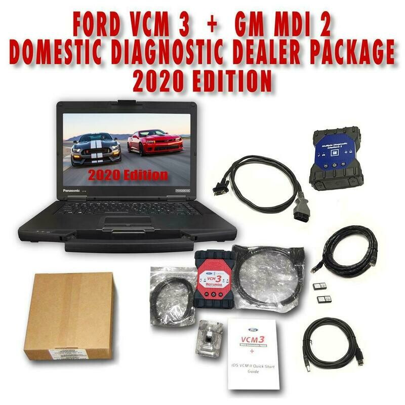 Ford IDS VCM 3 + GM MDI 2 Toughbook Diagnostic Package