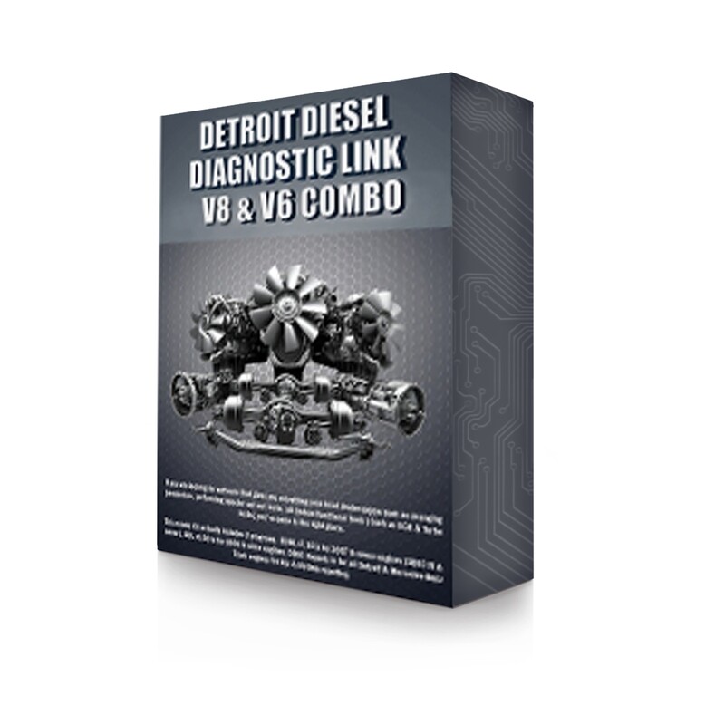 Detroit Diesel Diagnostic Link v8 &amp; v6 Combo - 12 Month License