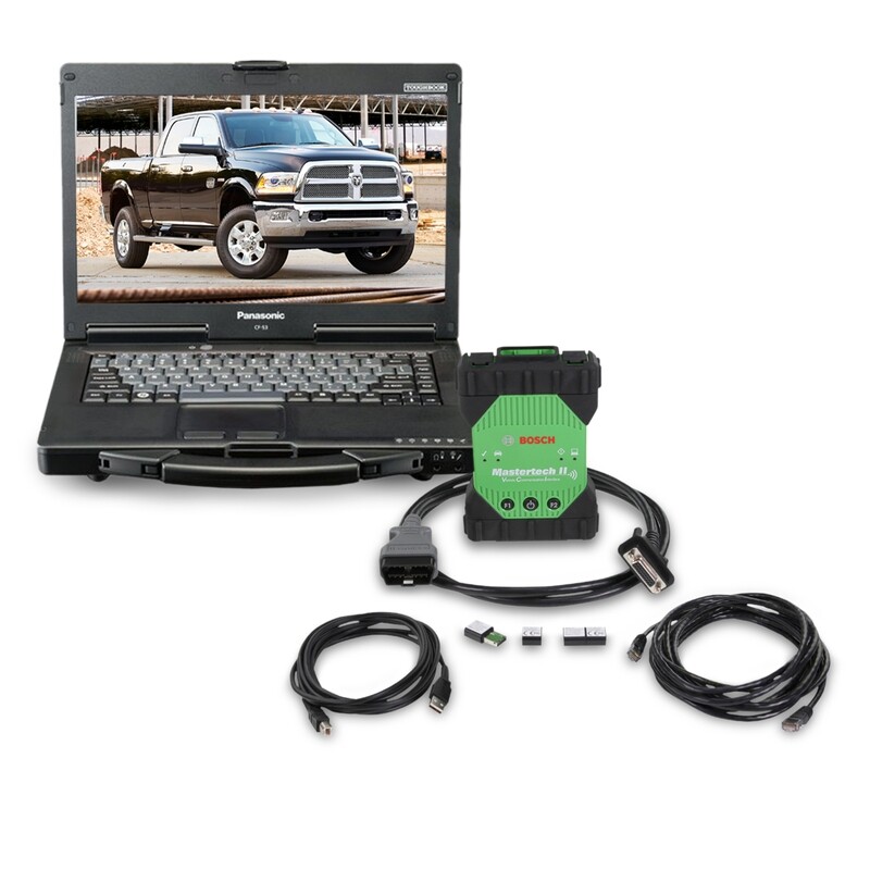 ​Bosch Mastertech II Mastertech 2 J2534 Toughbook Laptop Diagnostic Scanner Reflasher All Vehicles