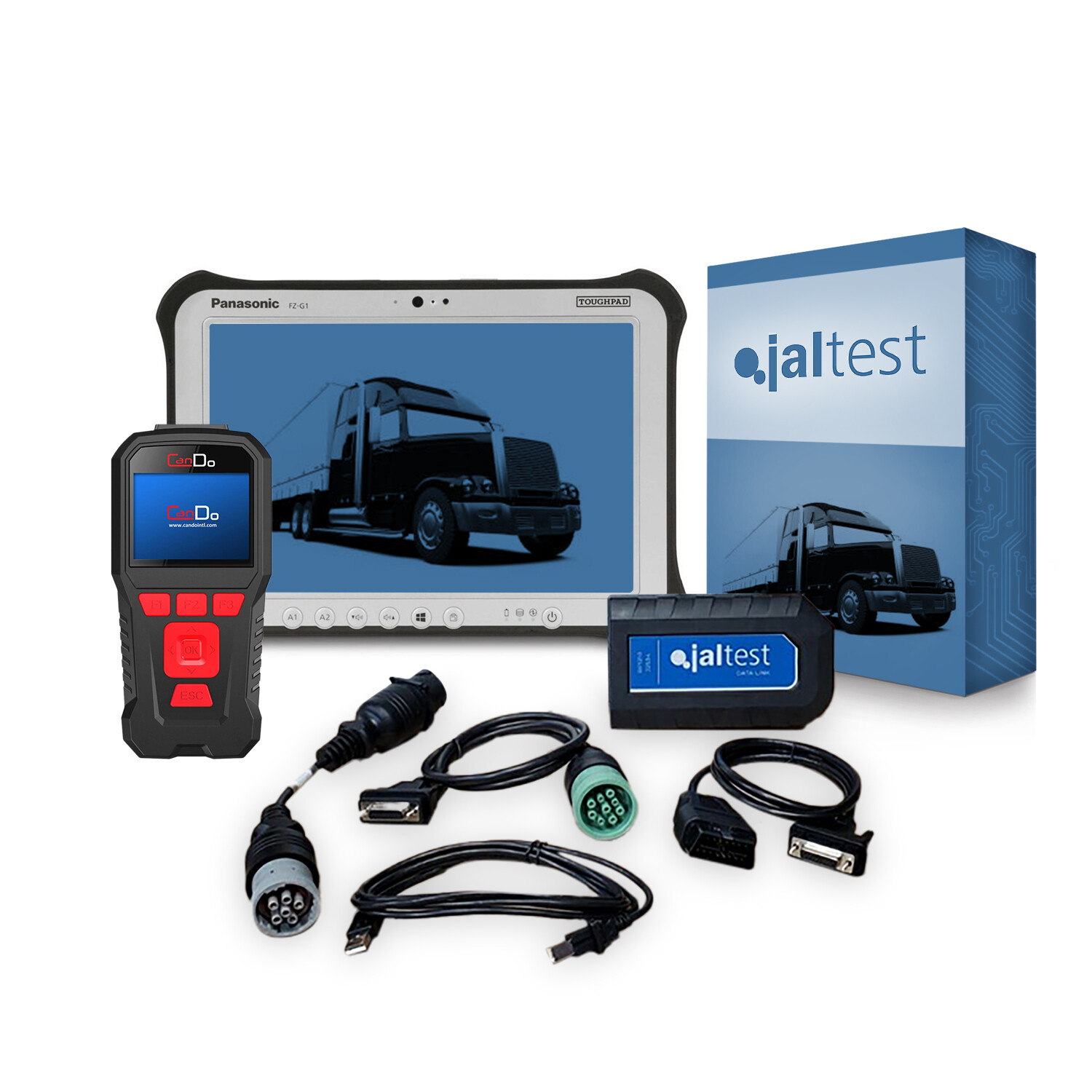 UNIVERSAL CAT CUMMINS DETROIT JALTEST TOUGHBOOK TABLET DEALER KIT REGEN