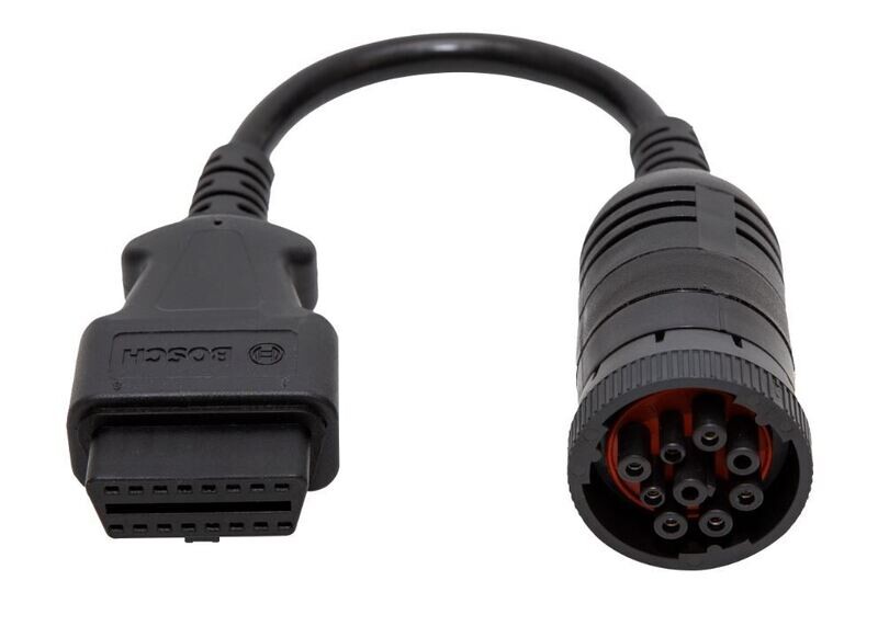 Ford 164-R9860 Medium Duty Truck 9-pin Deutsch connector adapter for VCM II or VCM 3