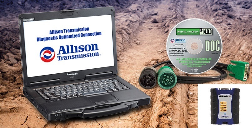 Allison TransmissionToughbook Nexiq Dealer Package