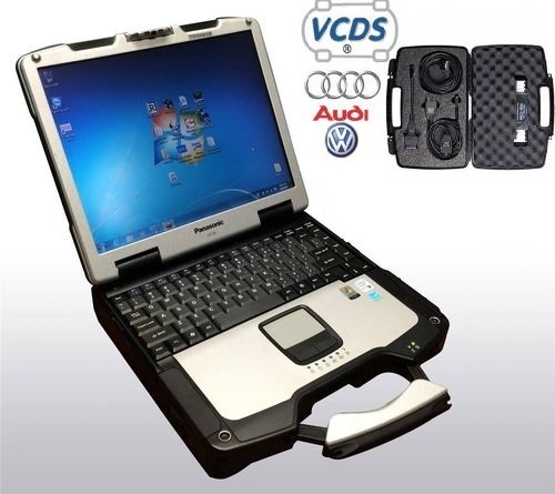 Volkswagen Audi Scanner Diagnostic Tool VCDS (VAG-COM Diagnostic System) Professional Kit  for VW/Audi Toughbook Package