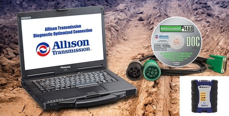 Allison TransmissionToughbook Nexiq Dealer Package