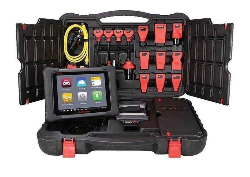 Autel Maxisys Elite Diagnostic Tool (MS908E) with Wifi Bluetooth Full OBD2 Automotive Scanner with J2534 ECU Programming &amp; 2 Years Free Update MXIMS908E