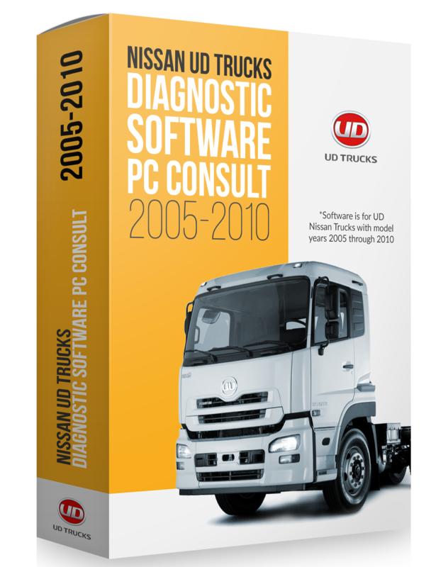 Nissan UD Trucks Diagnostic Software PC Consult (2005-2010)