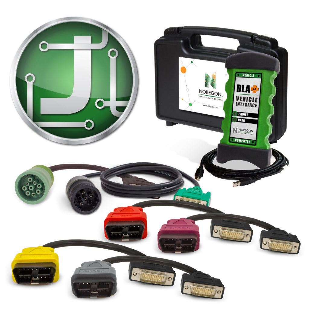 JPro Professional Diagnostic Software &amp; Adapter Kit with Next Step Heavy Truck Diesel 232125