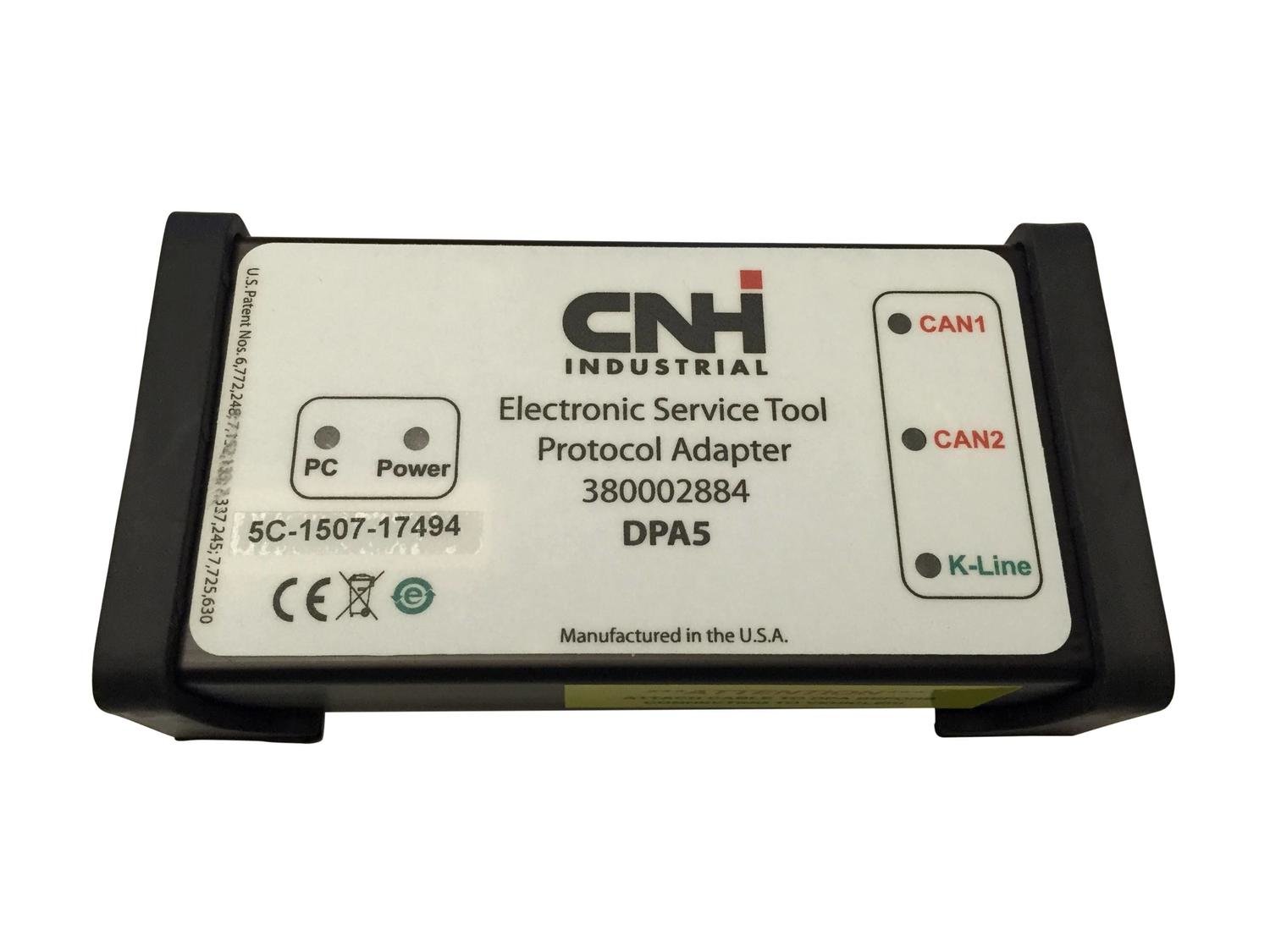 Case New Holland CNH Adapter DPA5 Electronic Service Tool Adapter Cable Kit 380002884-KIT CNH Adapter