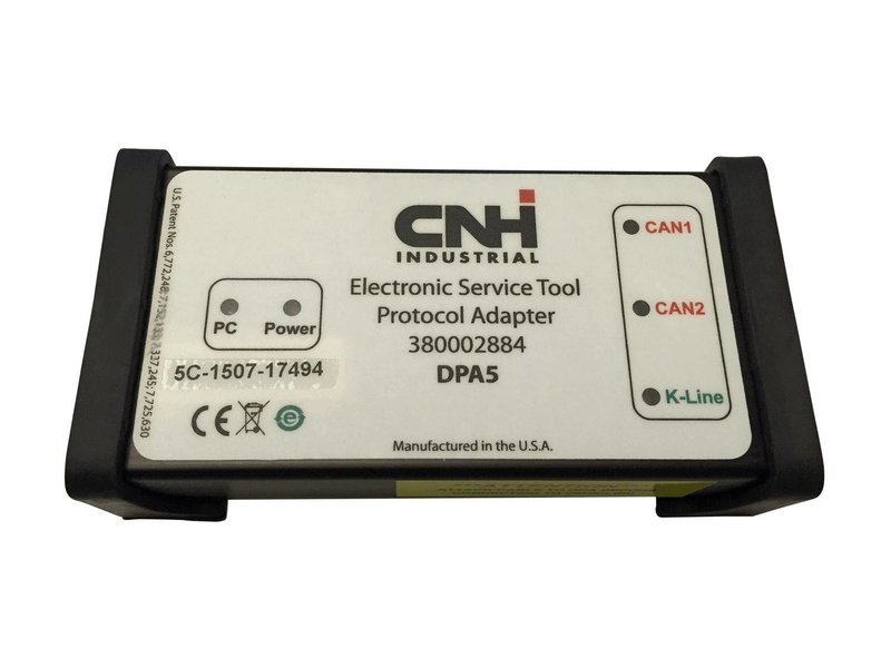 Case New Holland CNH Adapter DPA5 Electronic Service Tool Adapter Cable Kit 380002884-KIT CNH Adapter
