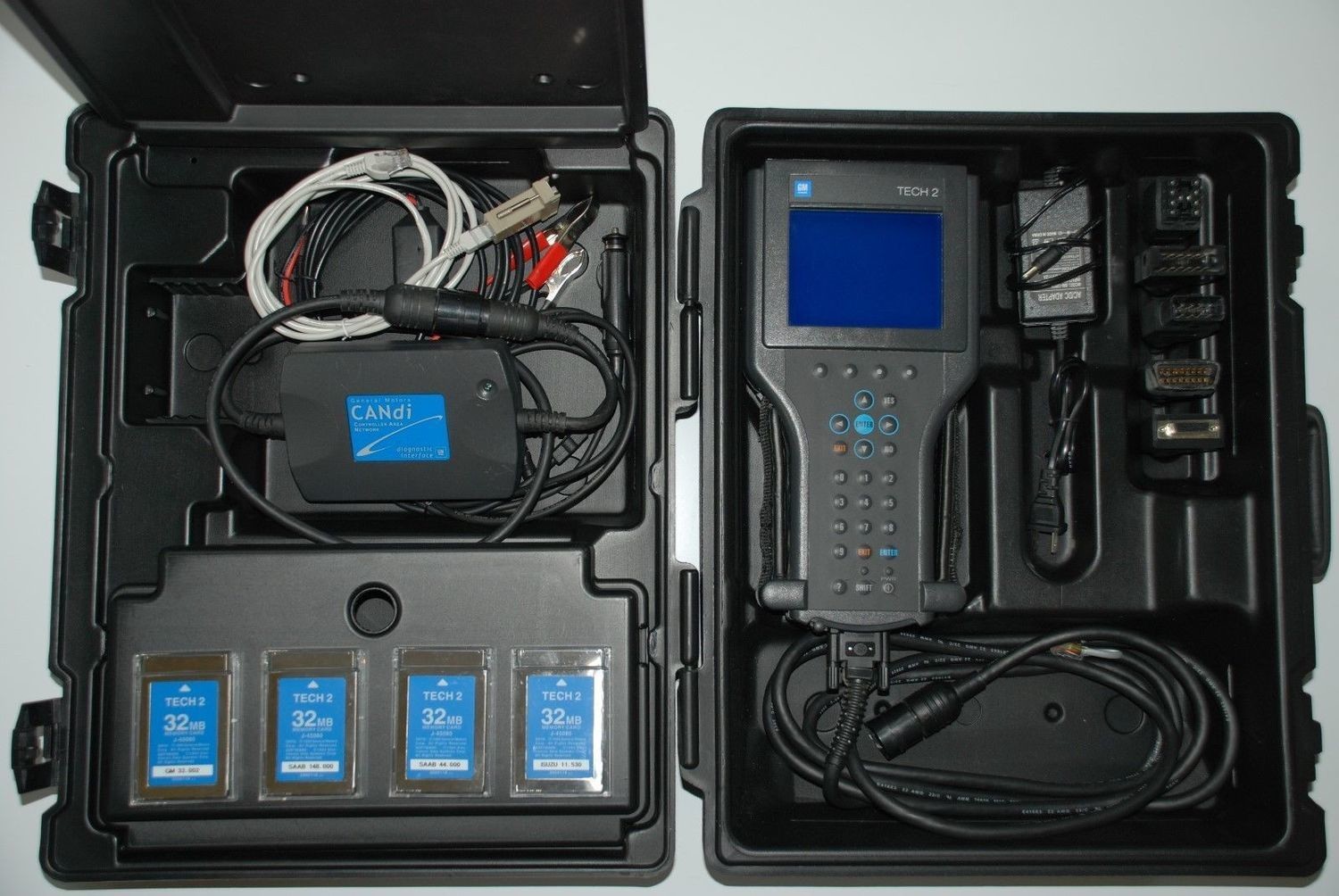 OEM Original GM TECH 2 Dealer Kit and Candi Module Software Cards