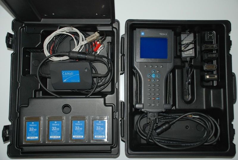 OEM Original GM TECH 2 Dealer Kit and Candi Module Software Cards