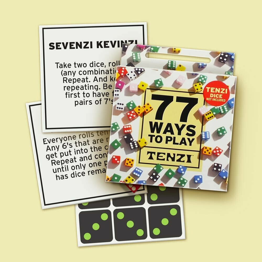 Tenzi Dice Game & 77 Ways To Play Tenzi 