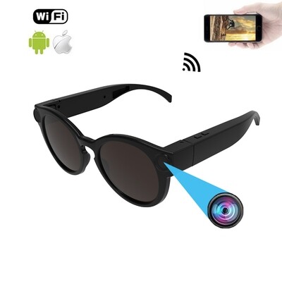 Spyglass K11 ​Smart WiFi Sunglasses​  - with hidden Camera
