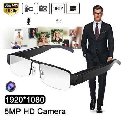 Spyglass Smart 1080P HD Camera Glasses