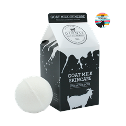 Dionis Bath Bomb Goat Milk Carton