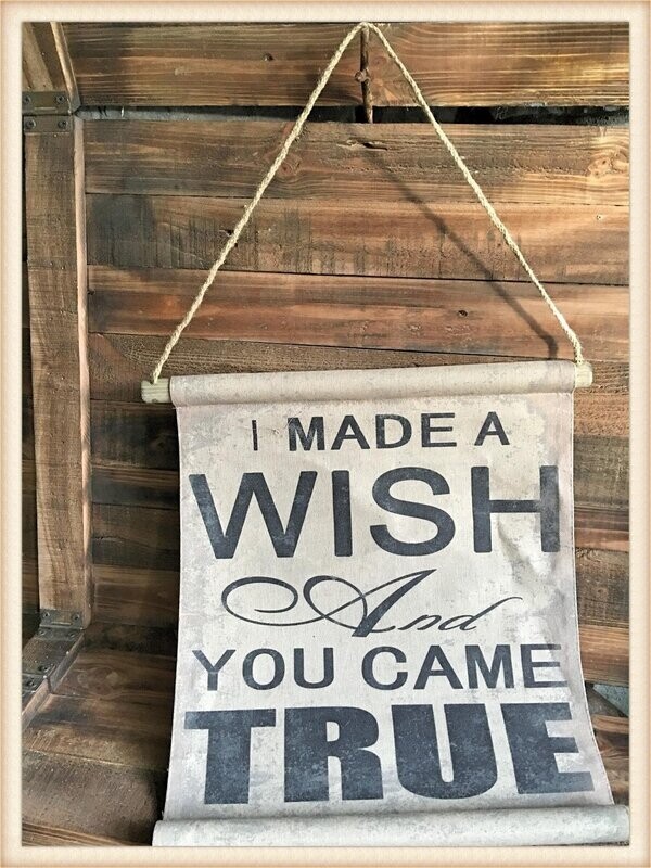 Peacock Park KL1647 Wish Banner