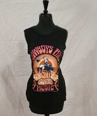 Refined Canvas F543-1604 Cowboys & Country Tank 