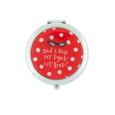 Brownlow 79602 Roll My Eyes Compact Mirror 