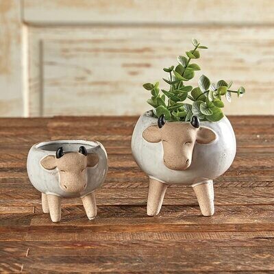 Creative Brands AMR457 Cow Planter Large 
