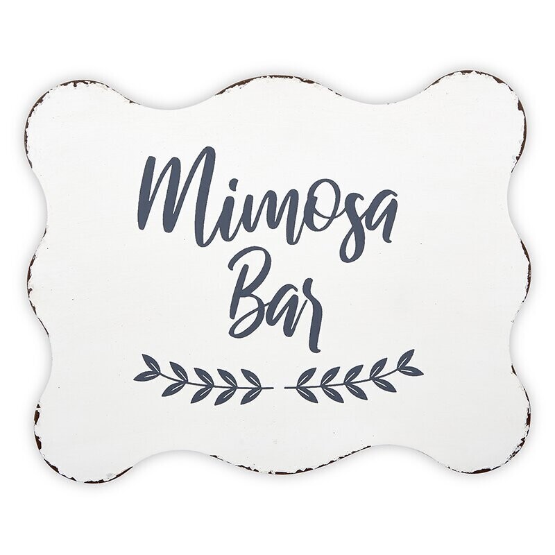 Creative Brands AMR059 Metal Mimosa Sign