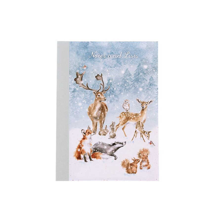 Wrendale N046 Christmas Notebook Winter Wonderland 
