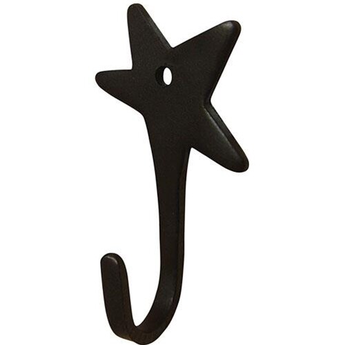 CWI G82SH Flat Black star Hook