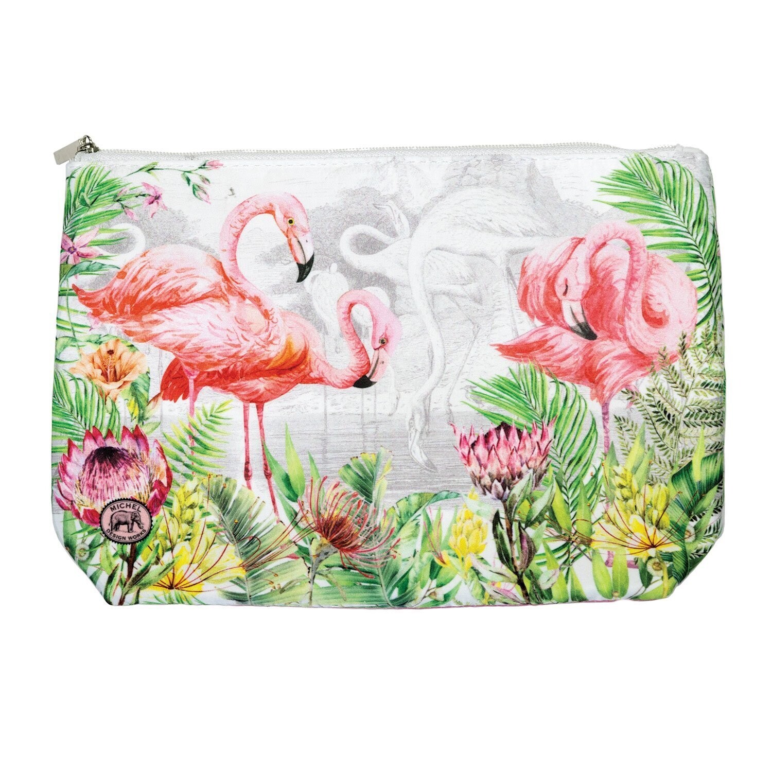 Michel CBL320 Flamingo Large Cosmetic Bag