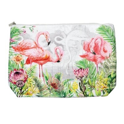 Michel CBL320 Flamingo Large Cosmetic Bag