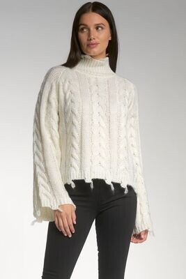 Elan SW10157 Sweater W/Bell Sleeve