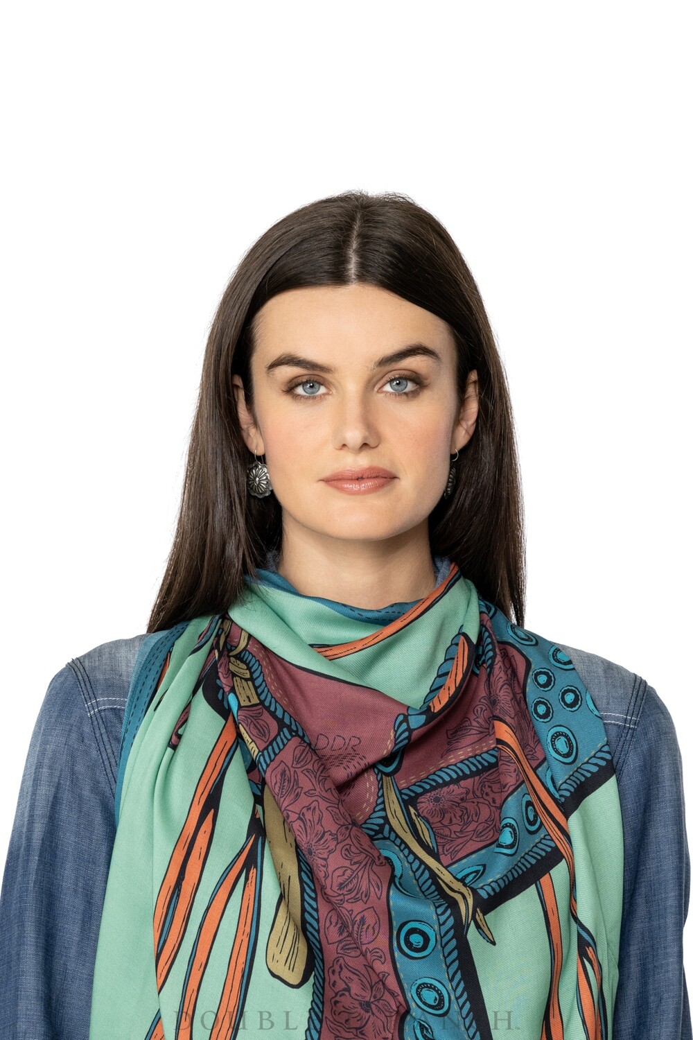 Double D SCARF102 Saddle Up Scarf