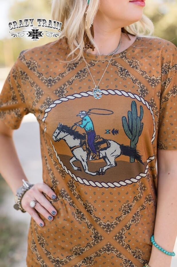 Crazy Train Home On The Ranch Tee  Short Sleeve