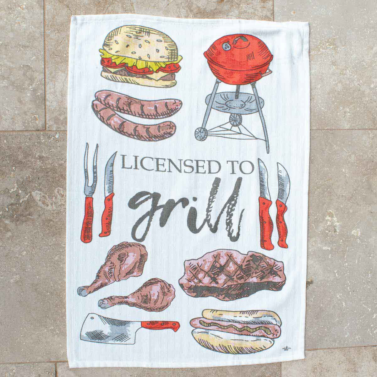 Royal Standard Licensed To Grill Towel 20X28