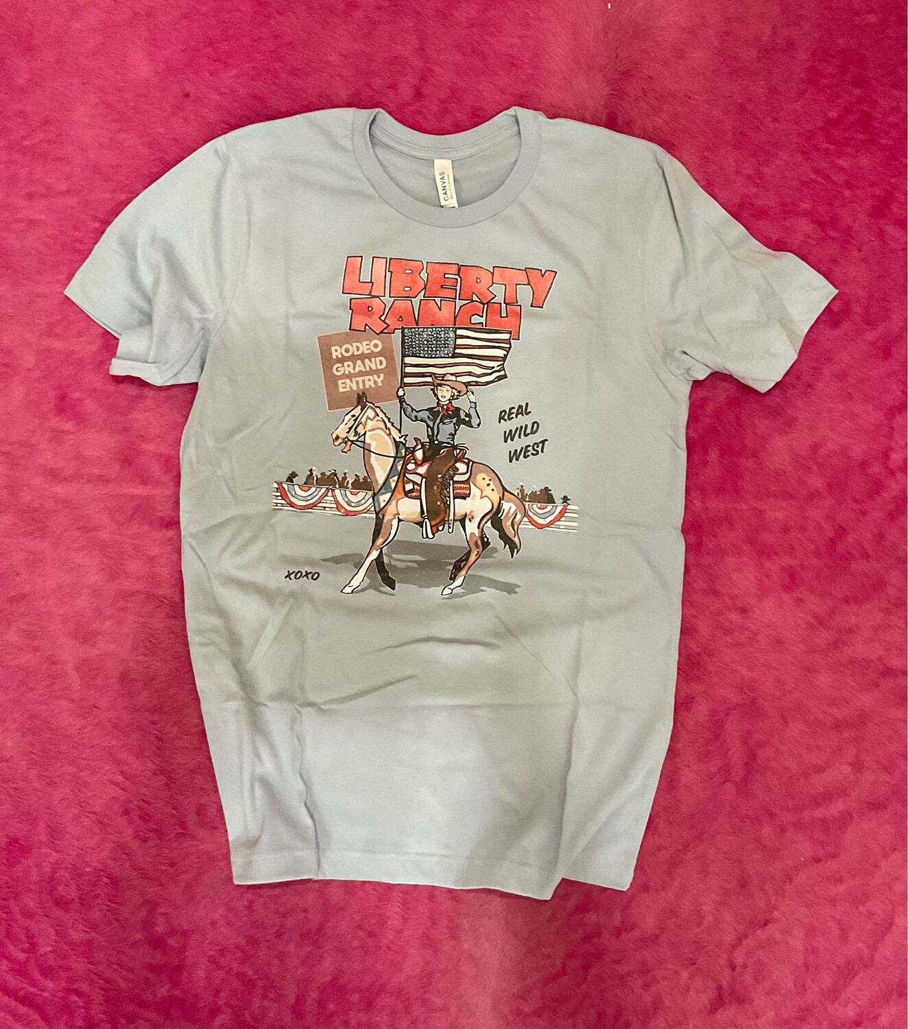 XOXO Liberty Ranch Bella Tee Shirt 