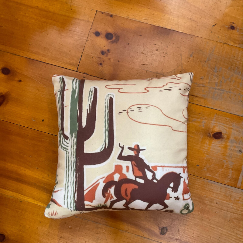 Zuzu Spirit PIL-362 Retro Vaquero Pillow 