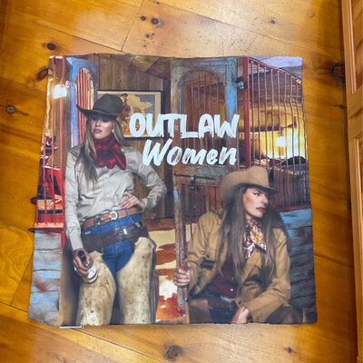 Zuzu FP-484-OS Outlaw Women Floor Pillow O/S 