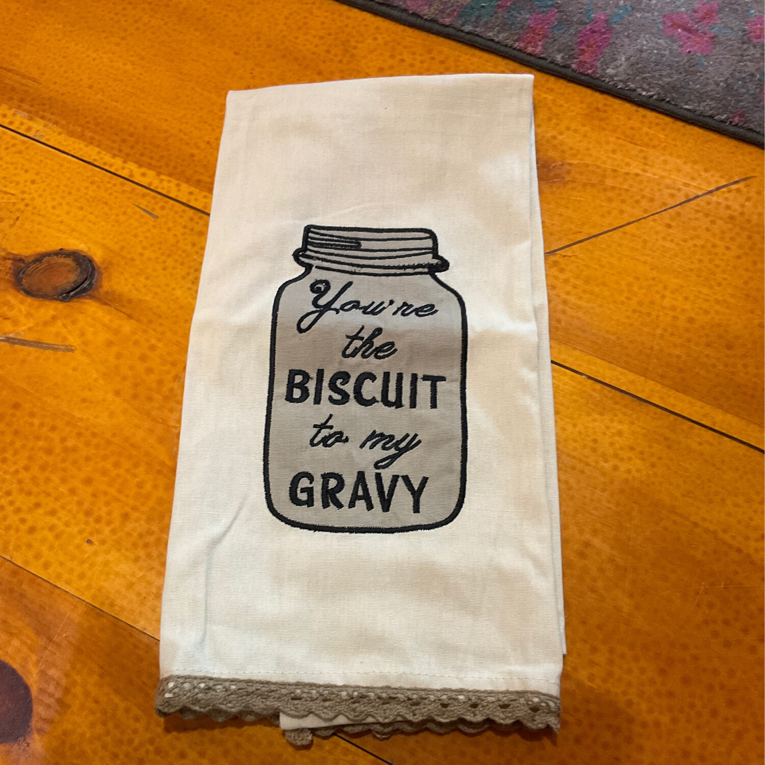 Park Designs 73-223 You're The Biscuit Dishtowel 